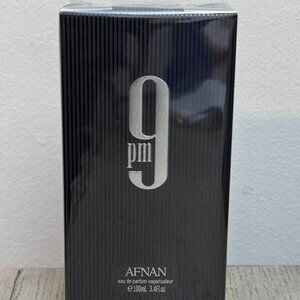 9 pm by Afnan 3.4 oz EDP Cologne for Men New In Box